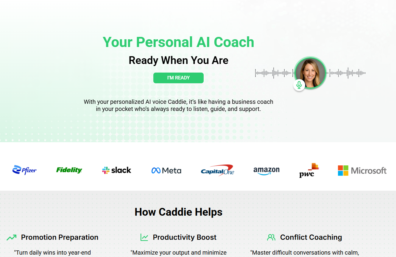 caddie website image